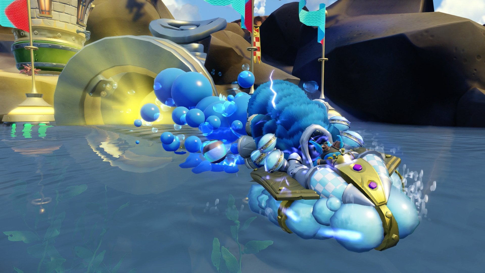 Skylanders SuperChargers - Nitro Soda Skimmer (Véhicule) Skylanders SuperChargers - Nitro Soda Skimmer (Véhicule)